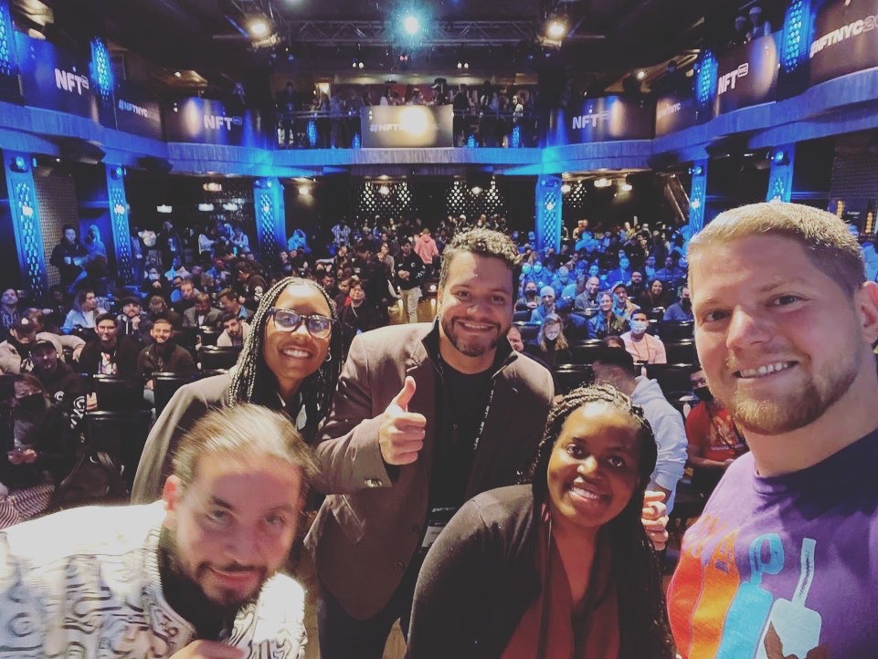 Panel selfie after a design/tech session
