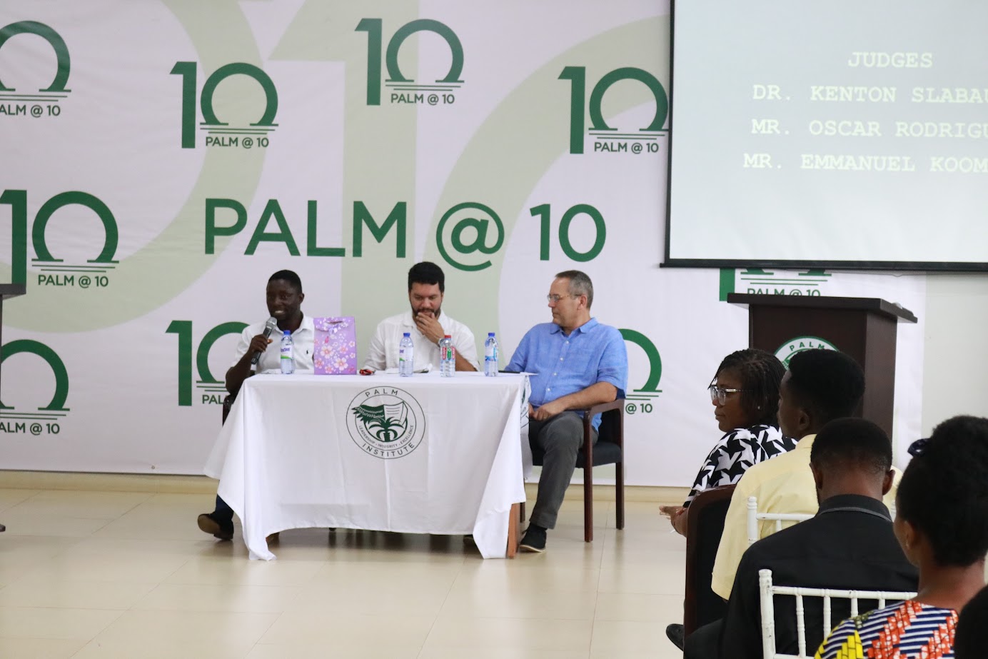 Judging panel and academic engagement